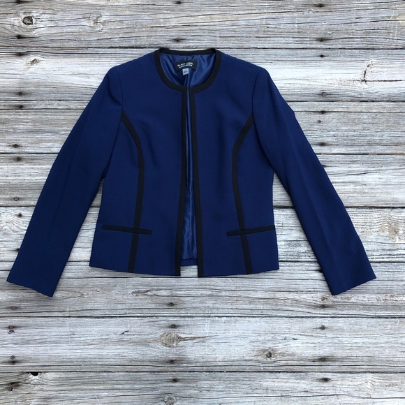 Black and Blue Blazer - Picture 4 of 7